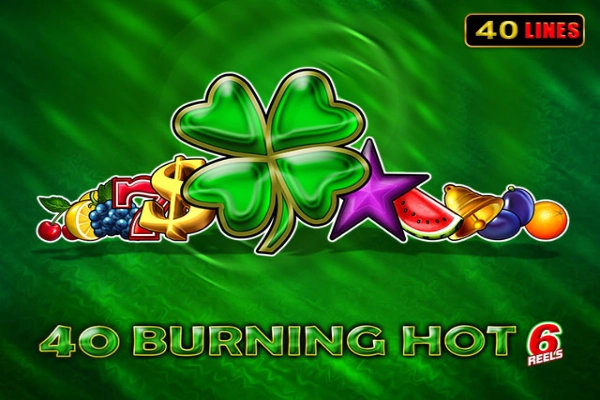 40 Burning Hot 6 Reels Logo