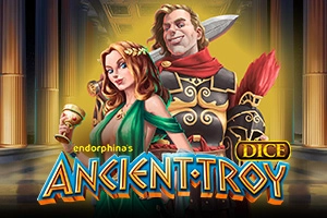 Ancient Troy Dice Logo