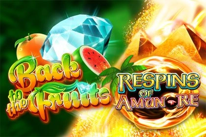 Back to the Fruits Respins of Amun Re Logo