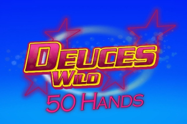 Deuces Wild 50 Hand Logo