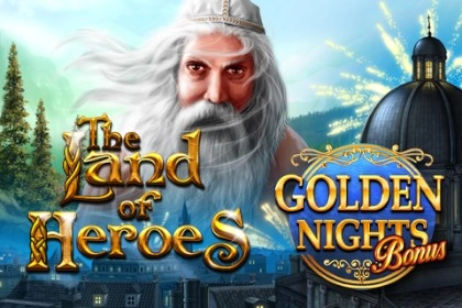 The Land of Heroes Golden Nights Bonus Logo