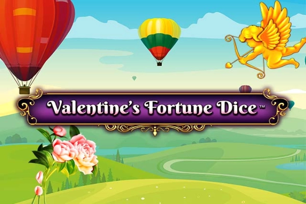 Valentine's Fortune Dice Logo