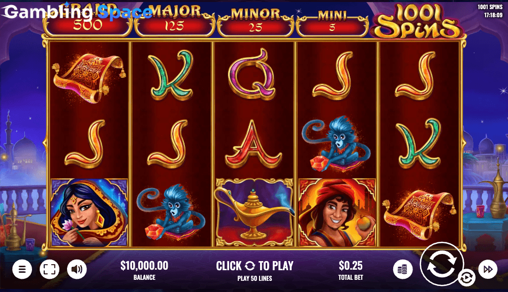 1001 Spins – Screenshot 2