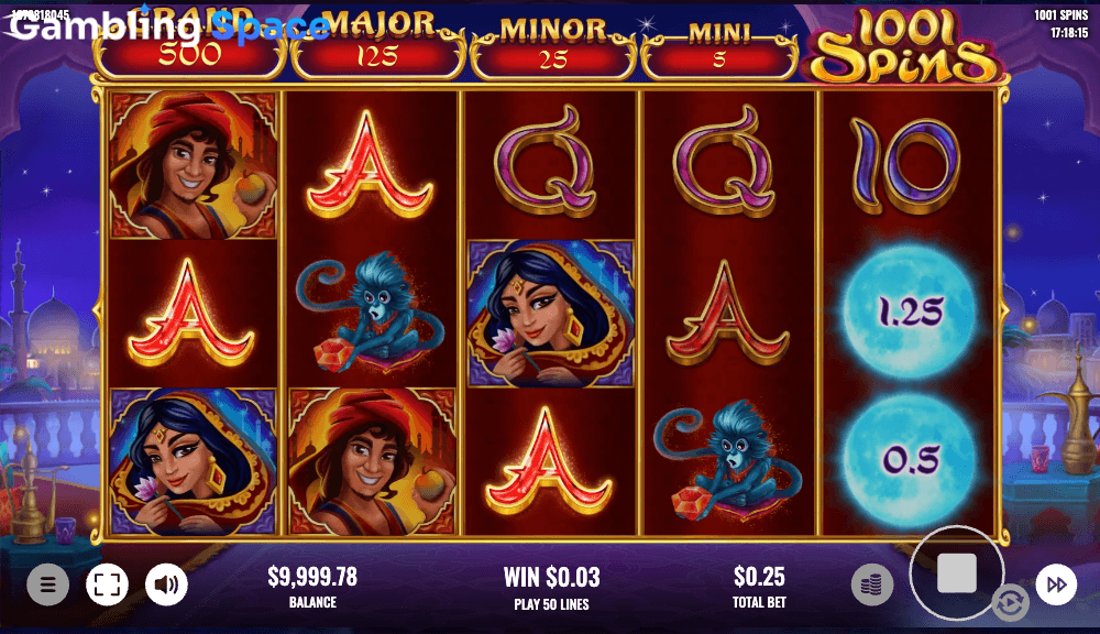 1001 Spins – Screenshot 3