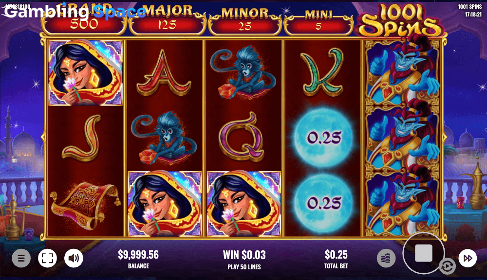 1001 Spins – Screenshot 4