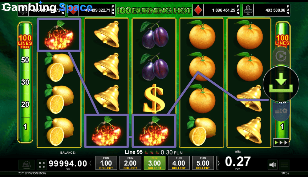 100 Burning Hot – Screenshot 3