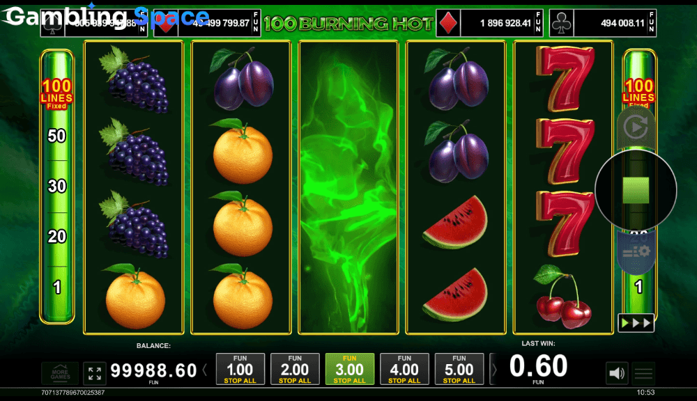 100 Burning Hot – Screenshot 5
