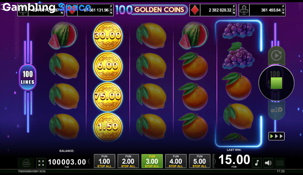 100 Golden Coins – Screenshot 6