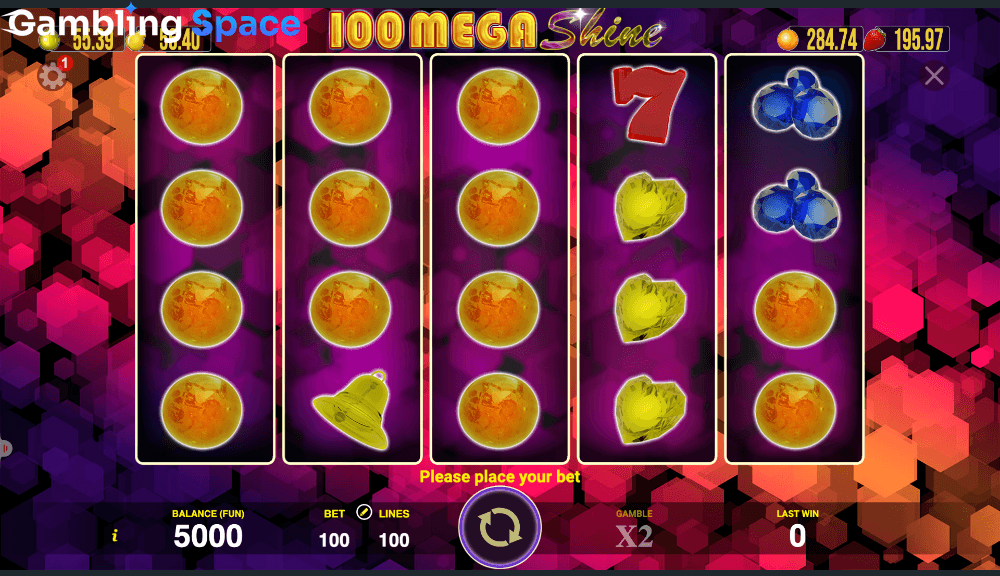 100 Mega Shine – Screenshot 1
