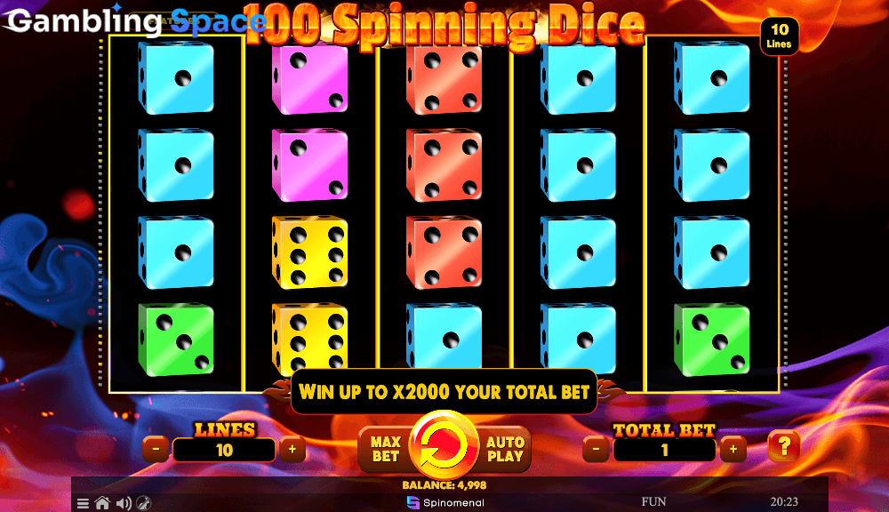 100 Spinning Dice – Screenshot 3