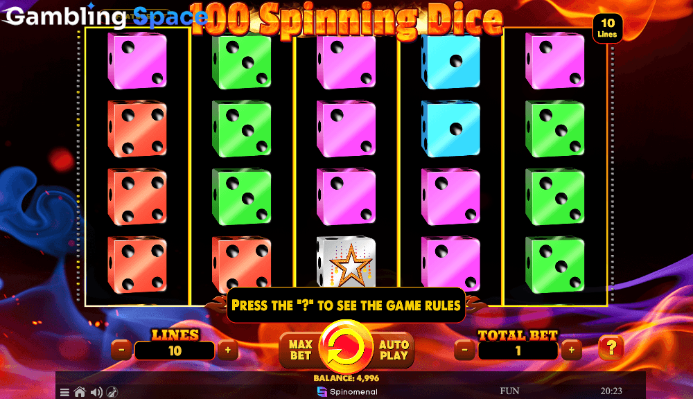 100 Spinning Dice – Screenshot 5
