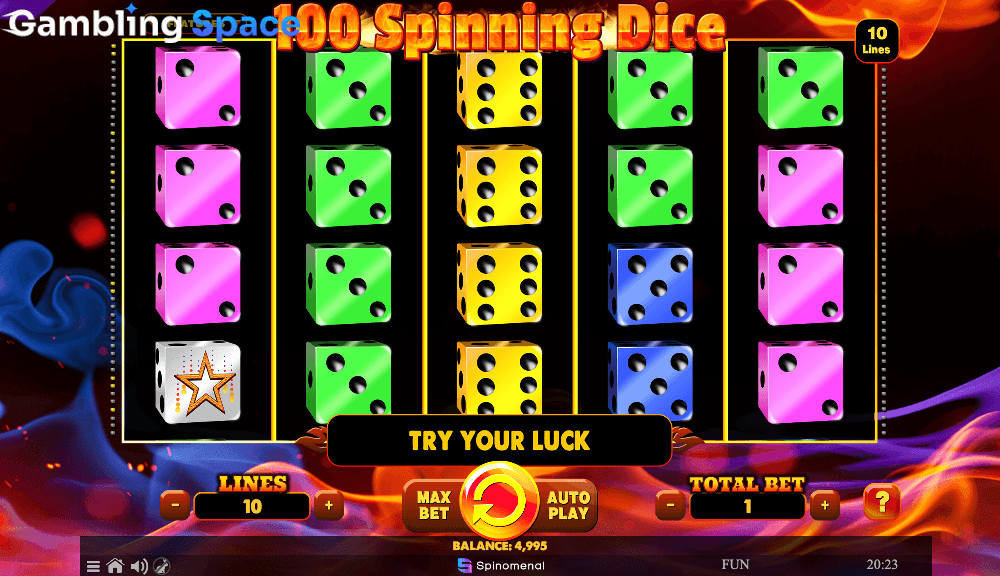 100 Spinning Dice – Screenshot 6