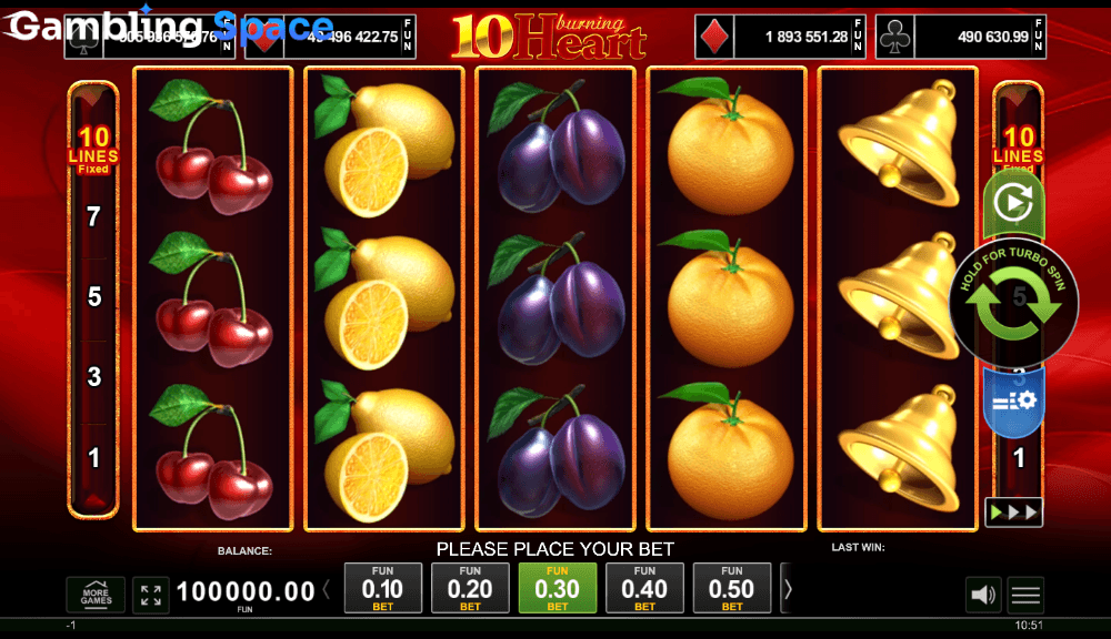 10 Burning Heart – Screenshot 1