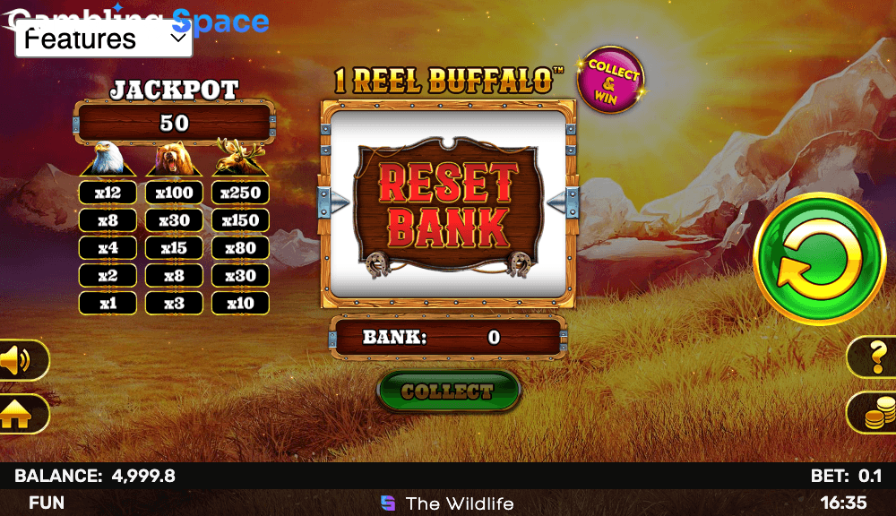 1 Reel Buffalo – Screenshot 4
