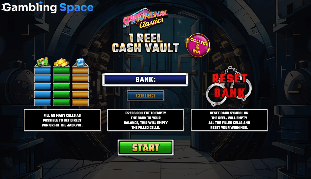 1 Reel - Cash Vault – Screenshot 1