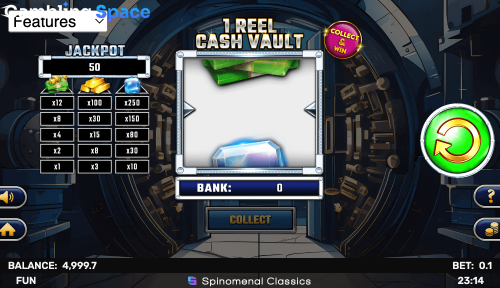 1 Reel - Cash Vault – Screenshot 5