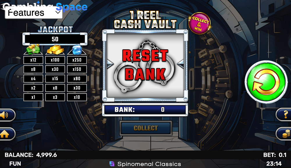1 Reel - Cash Vault – Screenshot 6