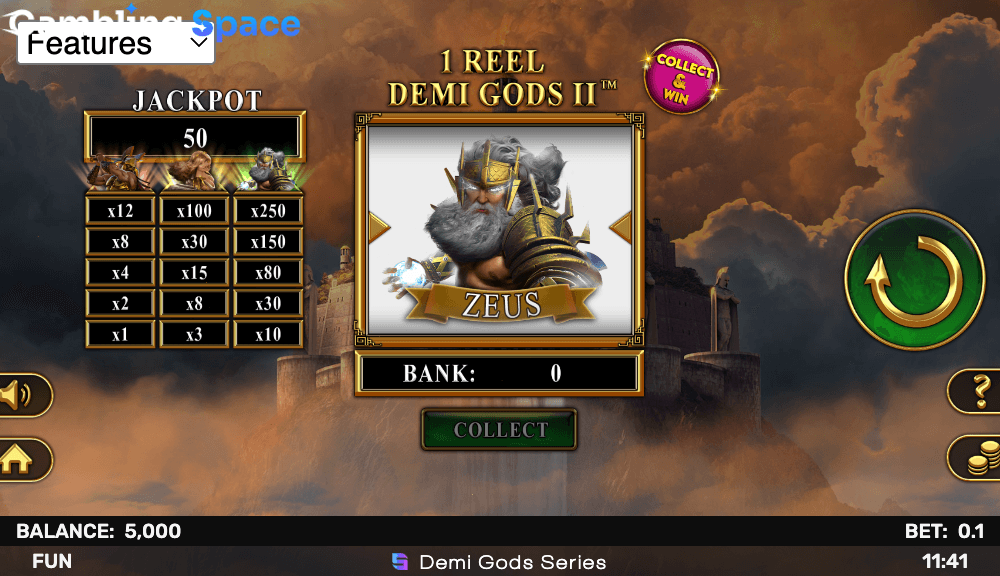 1 Reel Demi Gods II – Screenshot 2