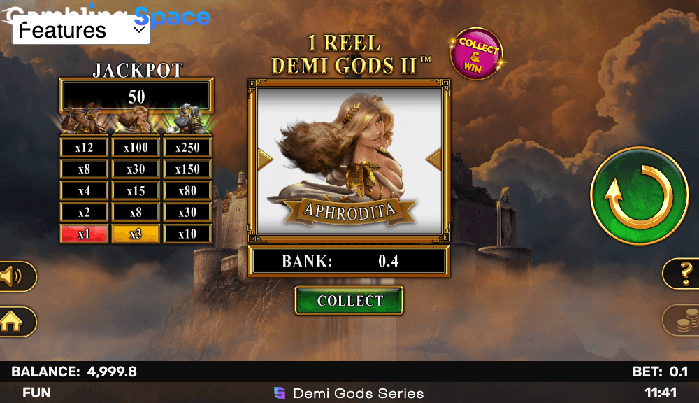 1 Reel Demi Gods II – Screenshot 4