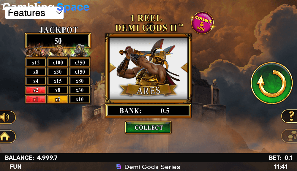 1 Reel Demi Gods II – Screenshot 5