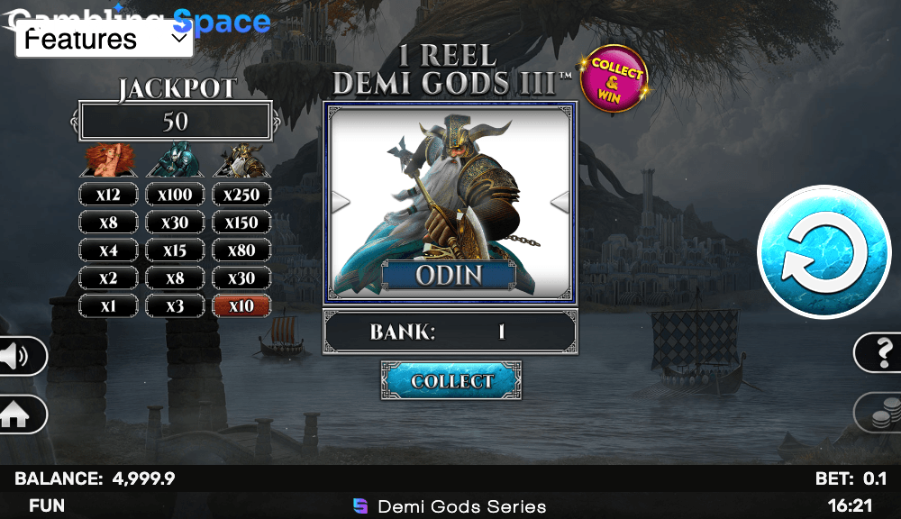 1 Reel Demi Gods III – Screenshot 3