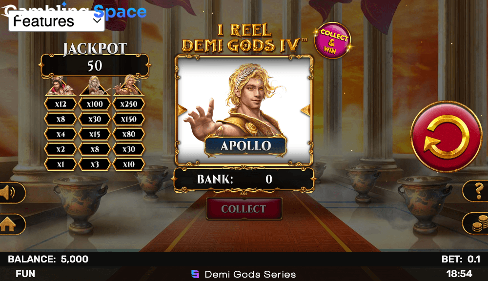 1 Reel Demi Gods IV – Screenshot 2
