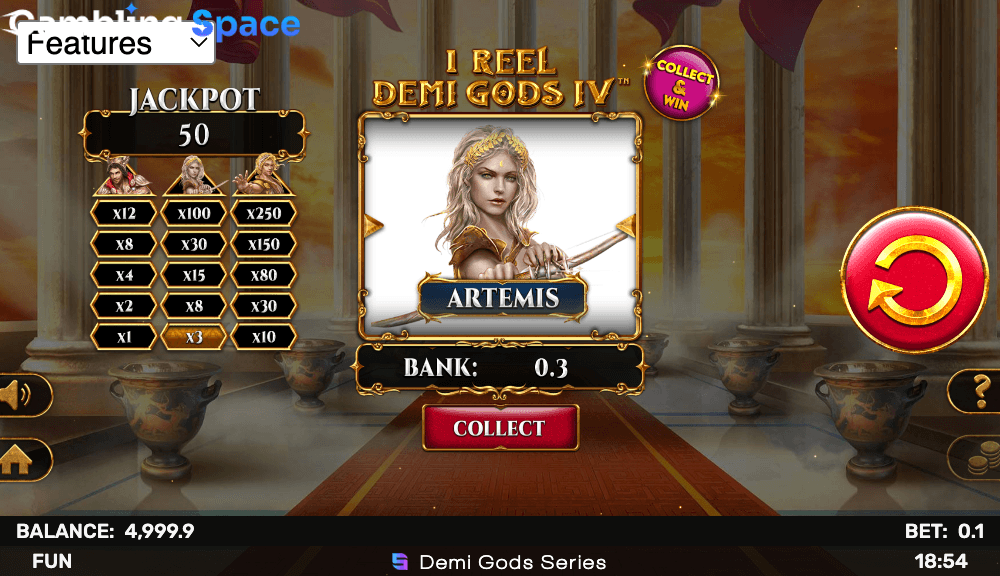 1 Reel Demi Gods IV – Screenshot 3