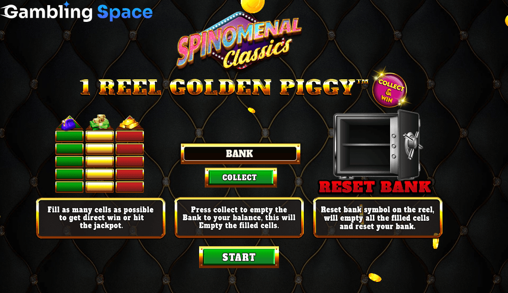 1 Reel Golden Piggy – Screenshot 1