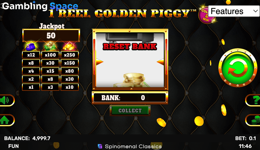 1 Reel Golden Piggy – Screenshot 5
