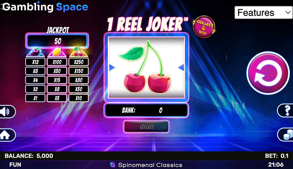 1 Reel Joker – Screenshot 2