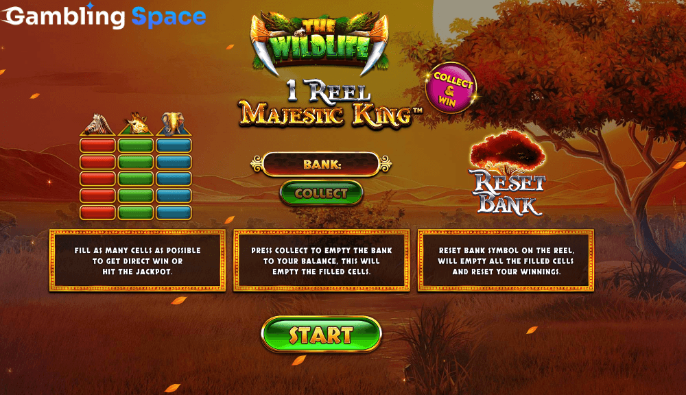 1 Reel Majestic King – Screenshot 1
