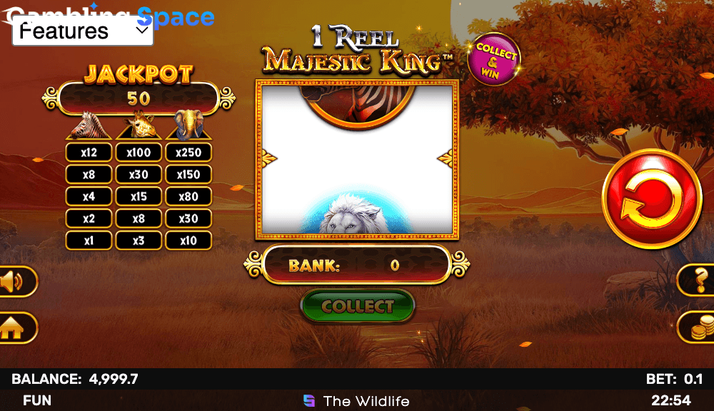 1 Reel Majestic King – Screenshot 5