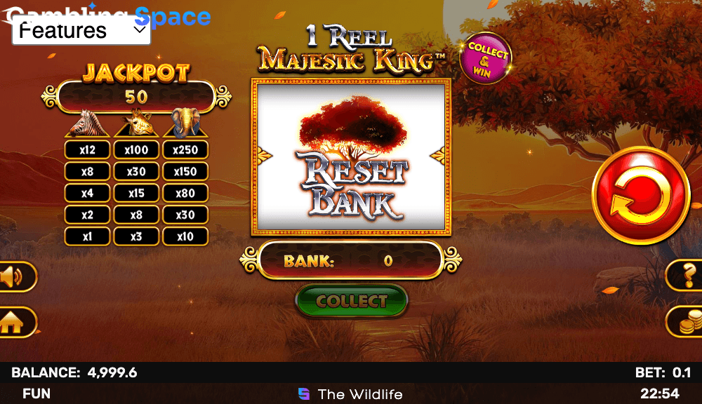 1 Reel Majestic King – Screenshot 6