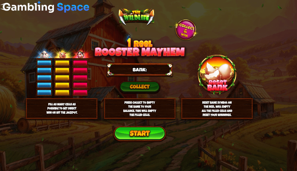 1 Reel Rooster Mayhem – Screenshot 1