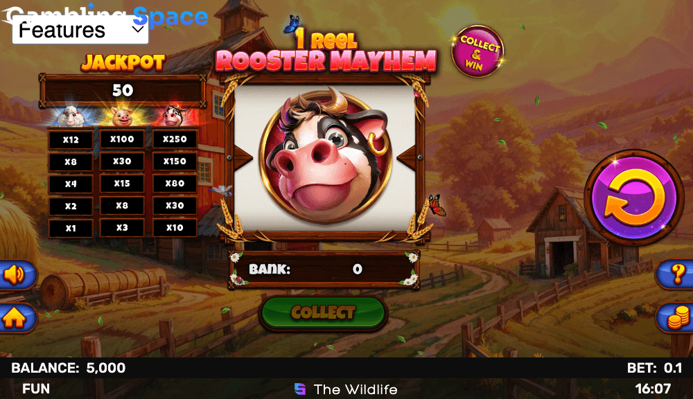 1 Reel Rooster Mayhem – Screenshot 2