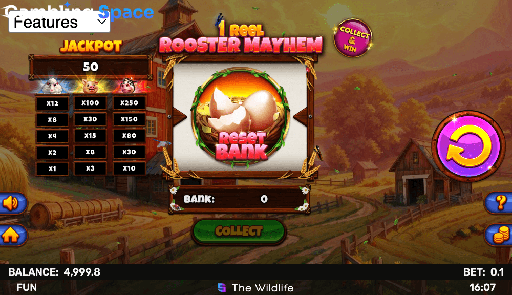 1 Reel Rooster Mayhem – Screenshot 4