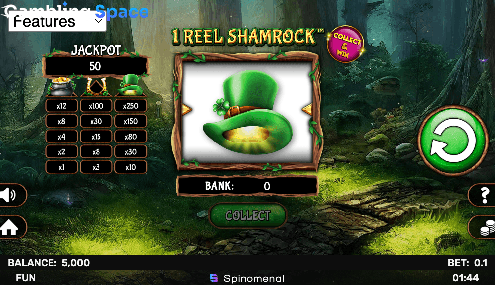 1 Reel Shamrock – Screenshot 2