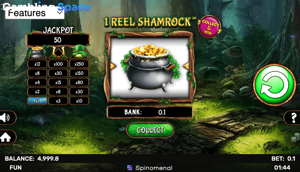 1 Reel Shamrock – Screenshot 4