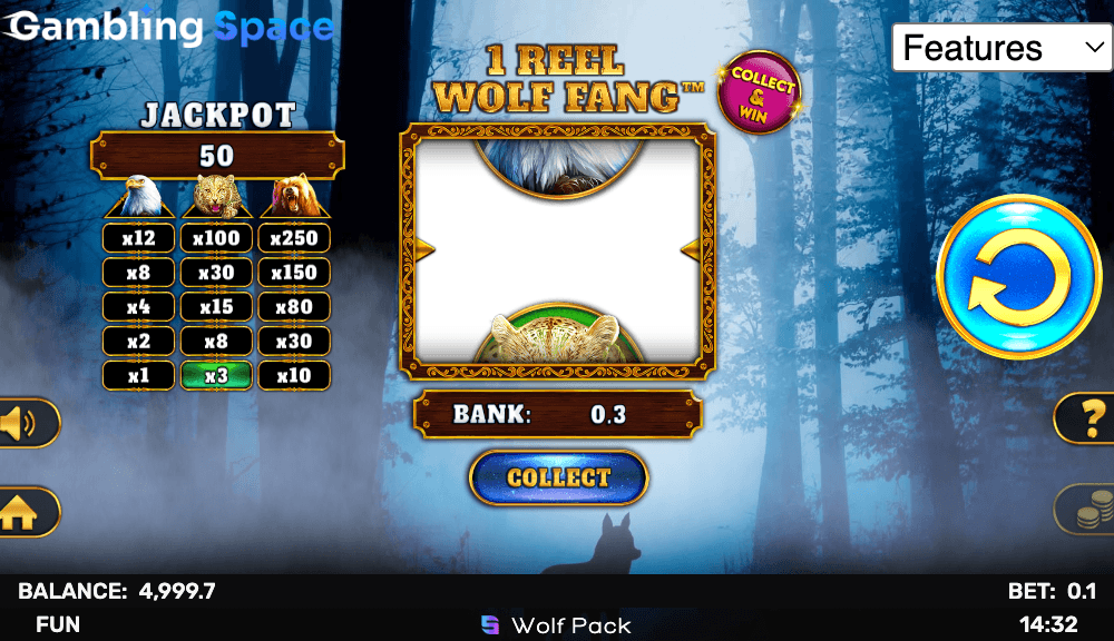 1 Reel Wolf Fang – Screenshot 5