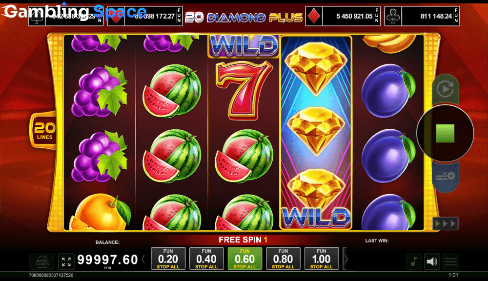 20 Diamond Plus – Screenshot 5