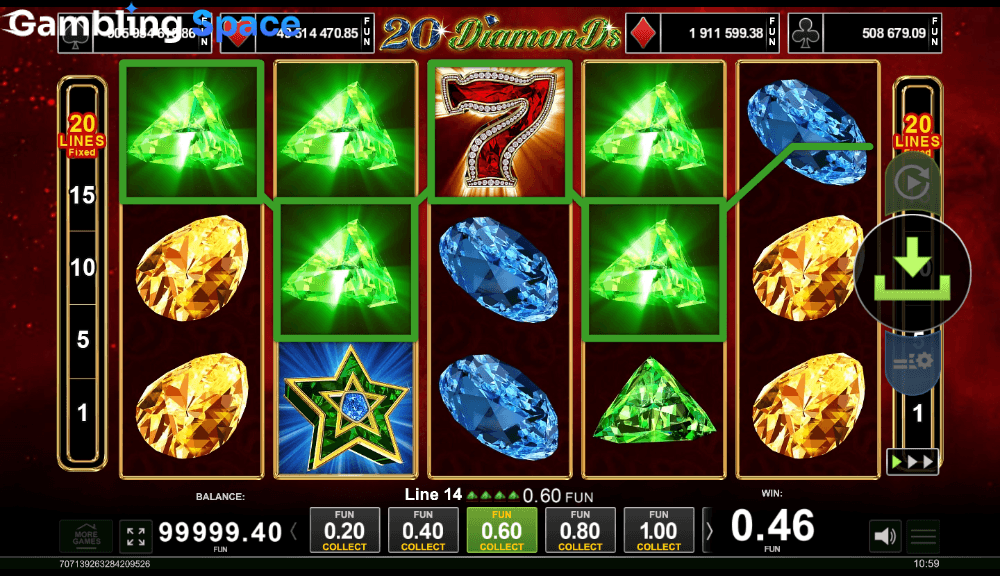 20 Diamonds – Screenshot 2