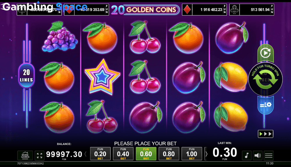 20 Golden Coins – Screenshot 6