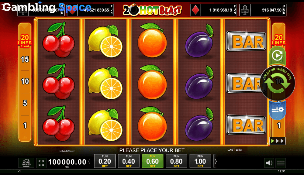 20 Hot Blast – Screenshot 1