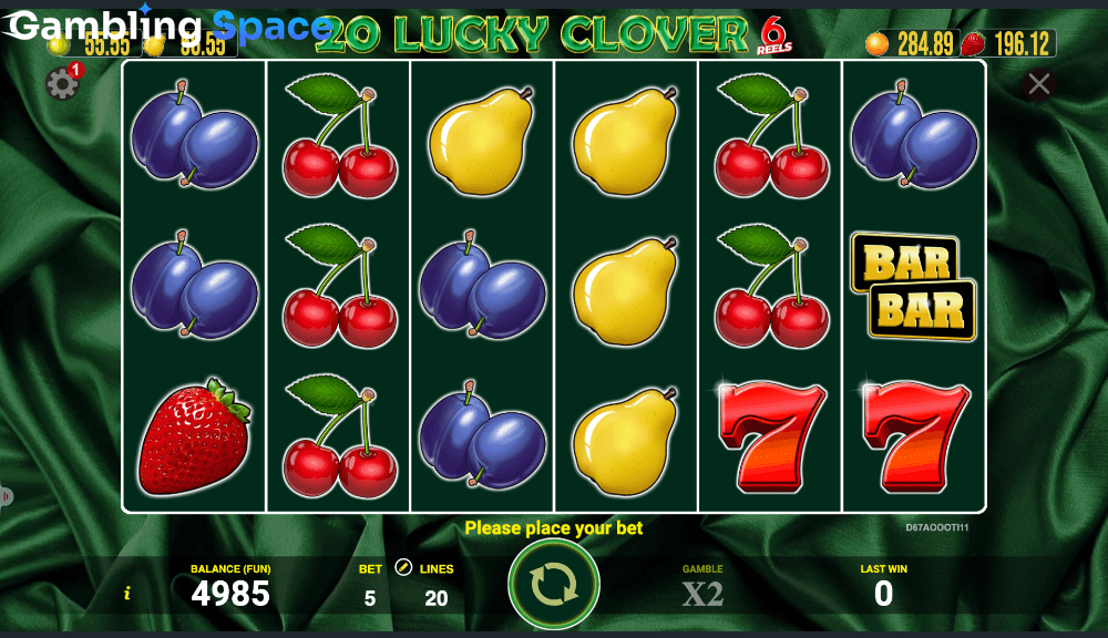 20 Lucky Clover 6 Reels – Screenshot 4