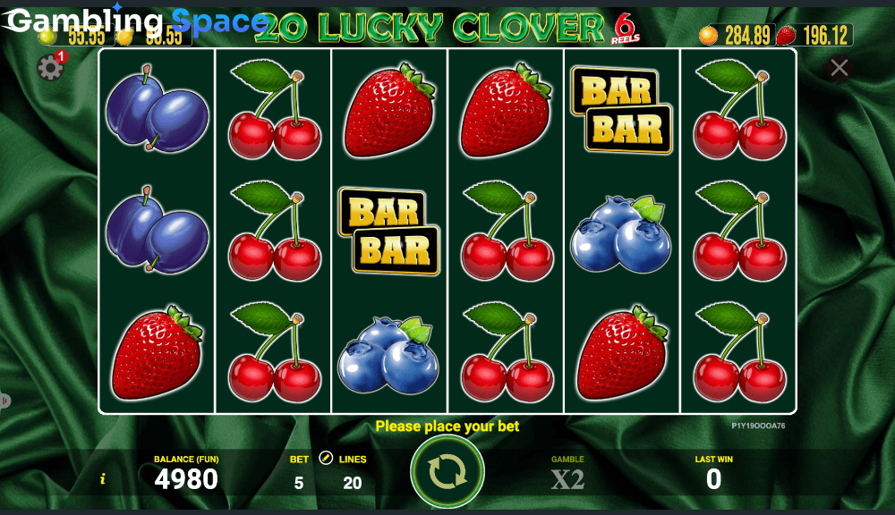 20 Lucky Clover 6 Reels – Screenshot 5