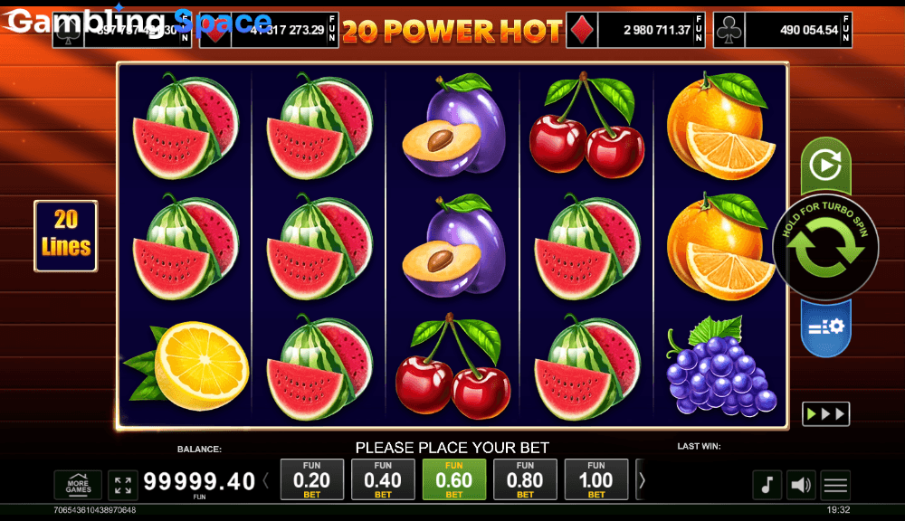 20 Power Hot – Screenshot 2
