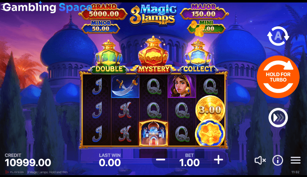 3 Magic Lamps: Hold and Win – Screenshot 3