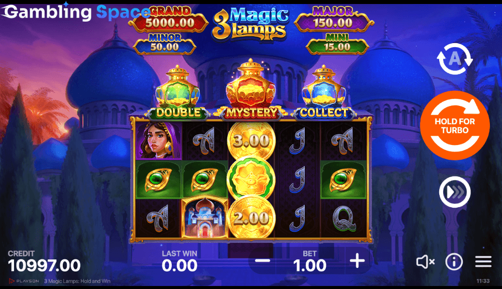 3 Magic Lamps: Hold and Win – Screenshot 5