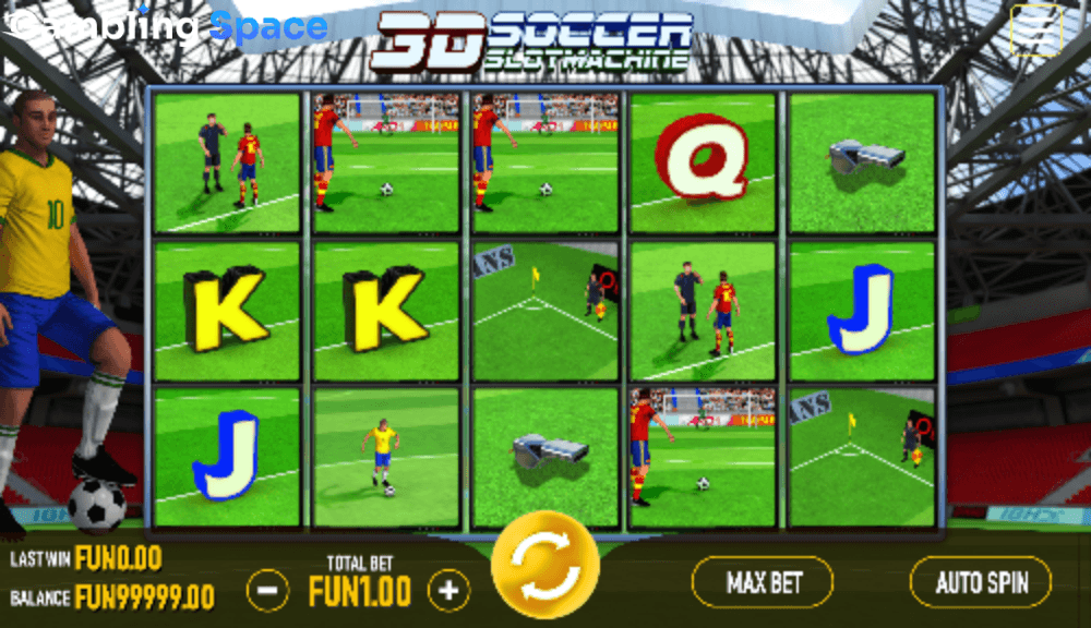 3D Soccer – Screenshot 2