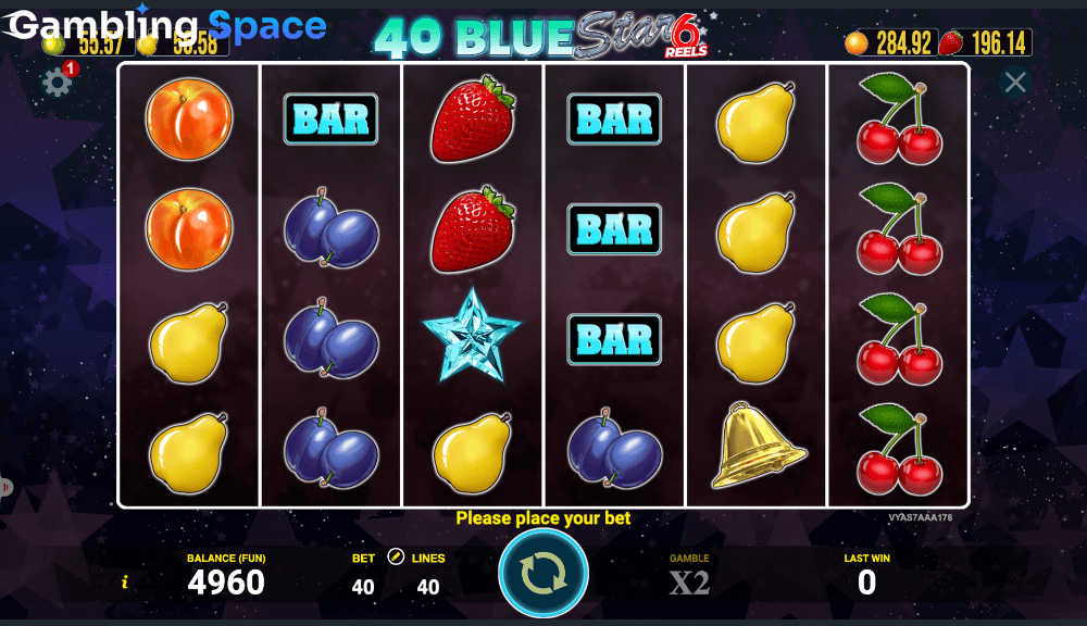 40 Blue Star 6 Reels – Screenshot 2